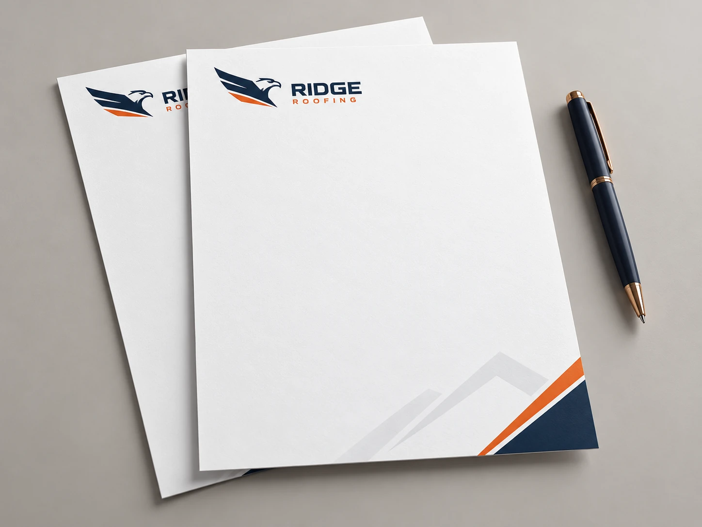 Letterheads design example