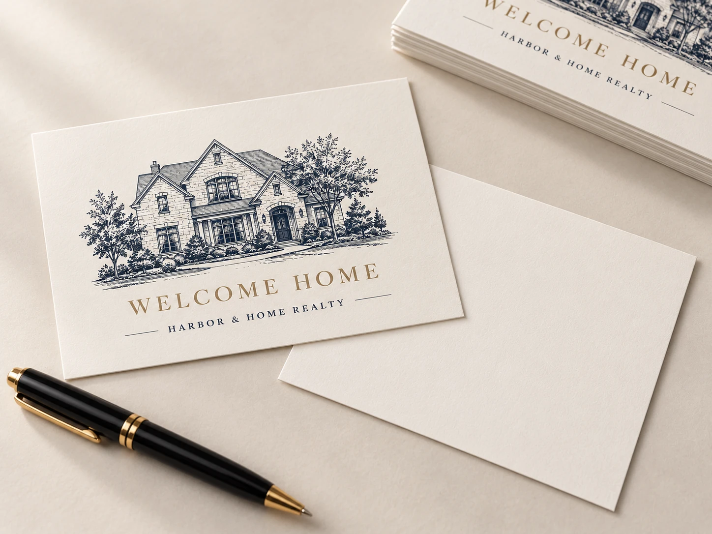 Note cards design example