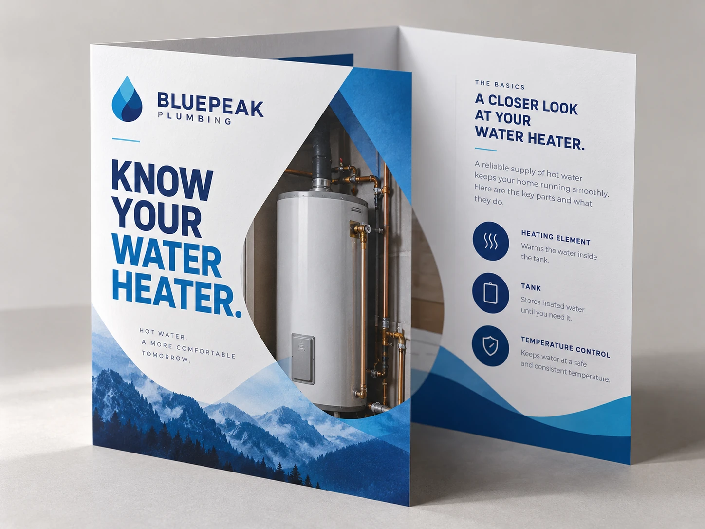 Pamphlets design example