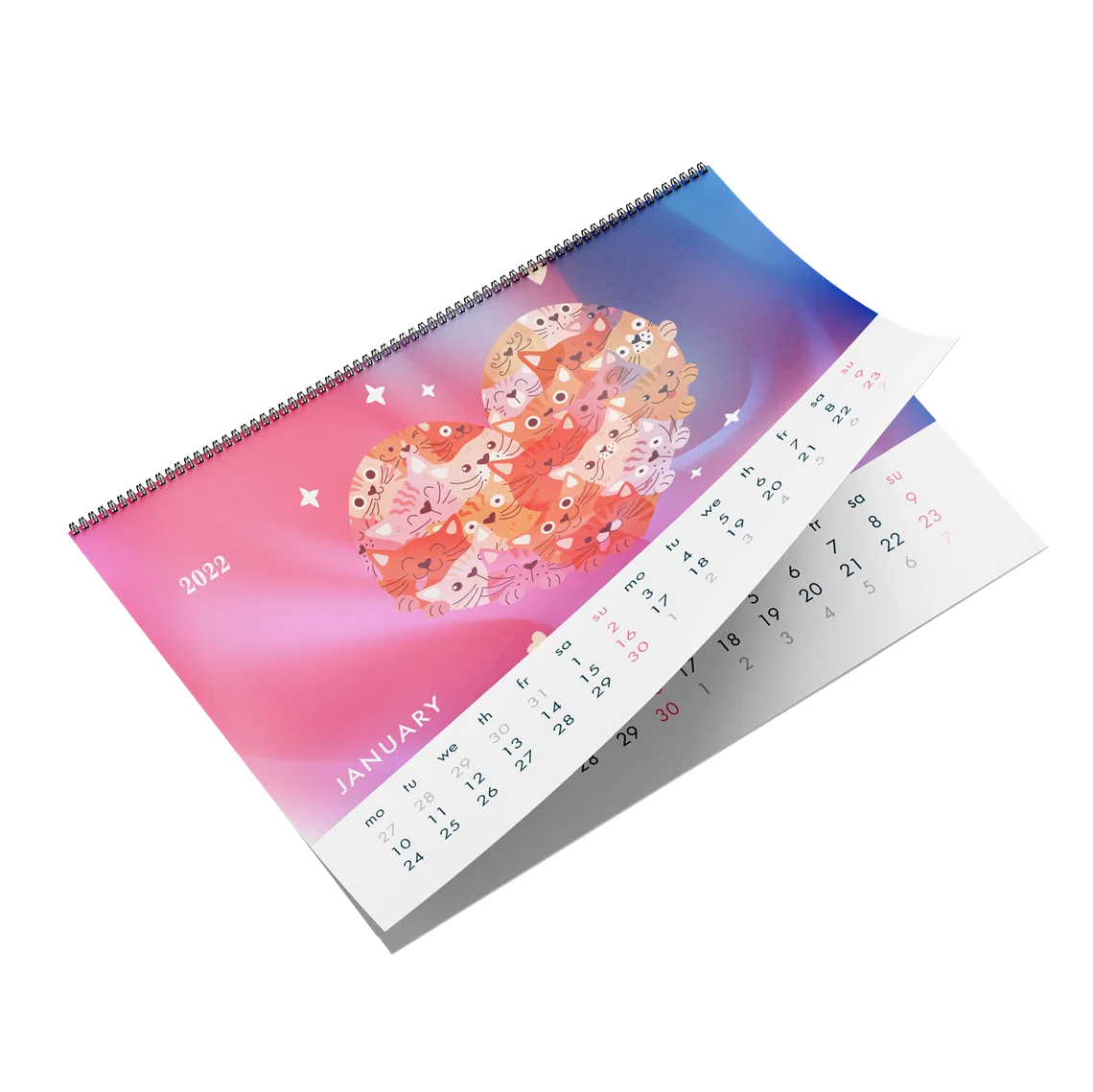 Show details for Wire Coil Calendars